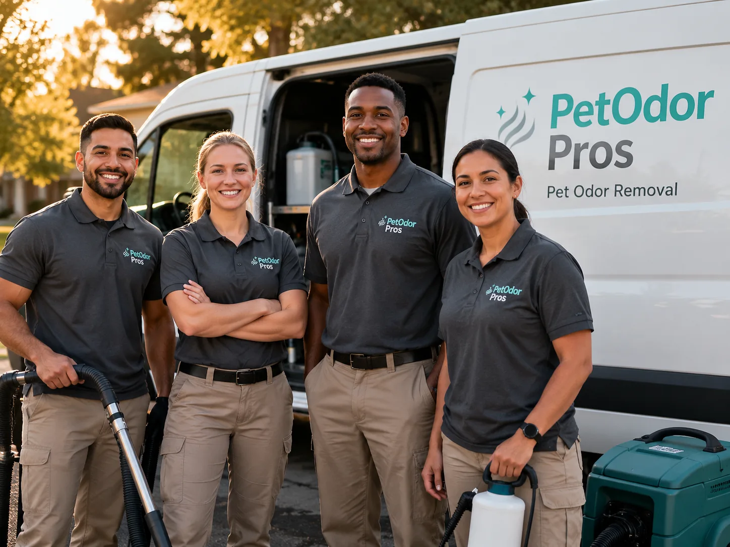 Pet Odor Removal team serving Parksley, VA